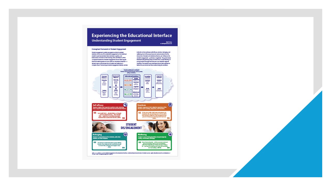 Experiencing the Educational Interface: Understanding Student Engagement (Poster)