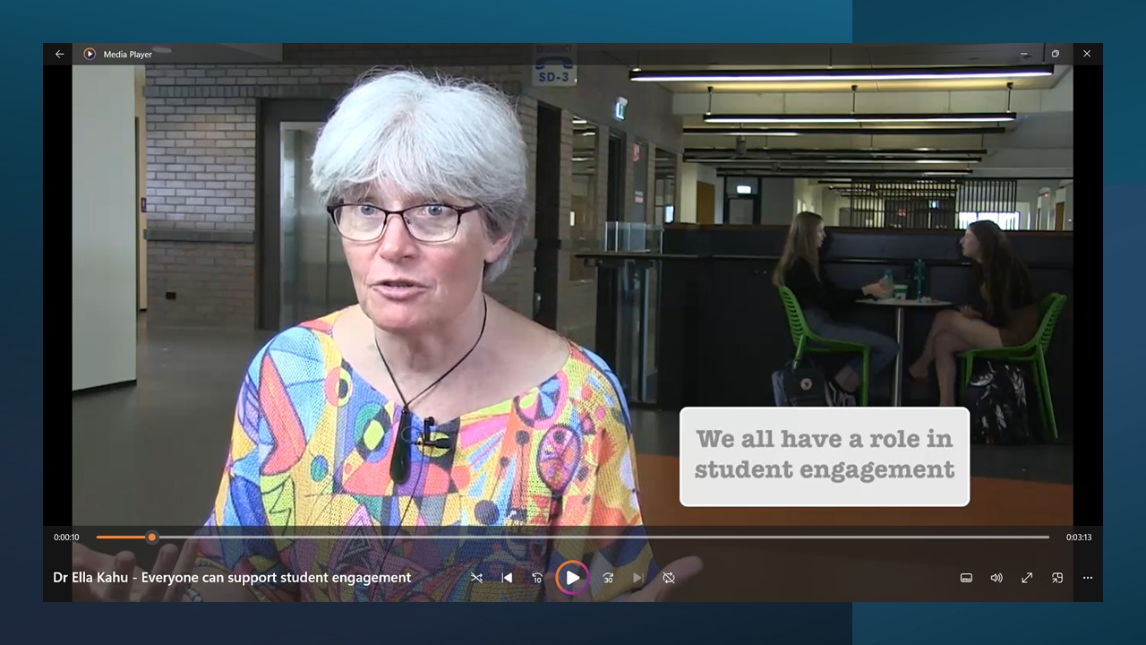 Dr Ella Kahu – We all have a Role in Student Engagement 
